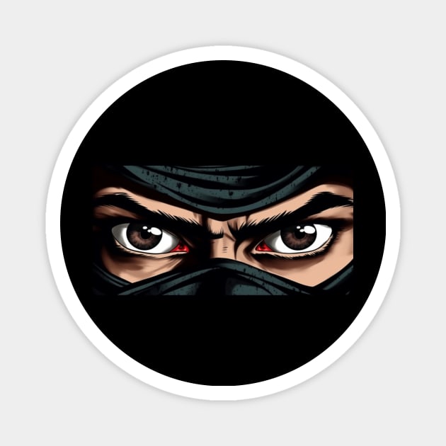 ninja eyes Magnet by Pixy Official